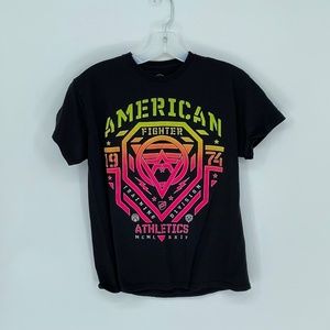 AMERICAN FIGHTER Boswell Neon Short Sleeve T-Shirt